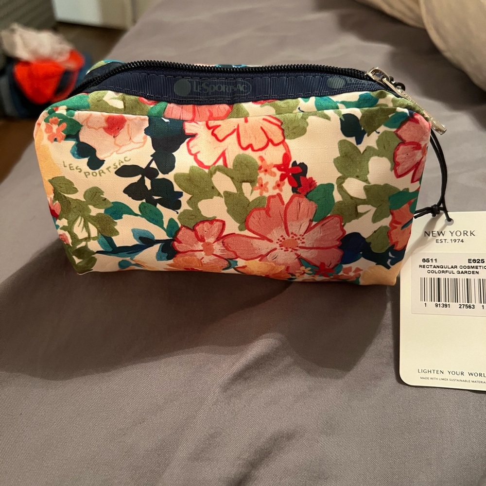 Le sportsac small rectangle cosmetic bag